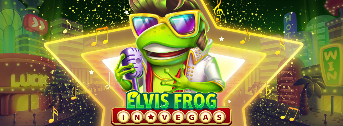 Elvis Frog in Vegas