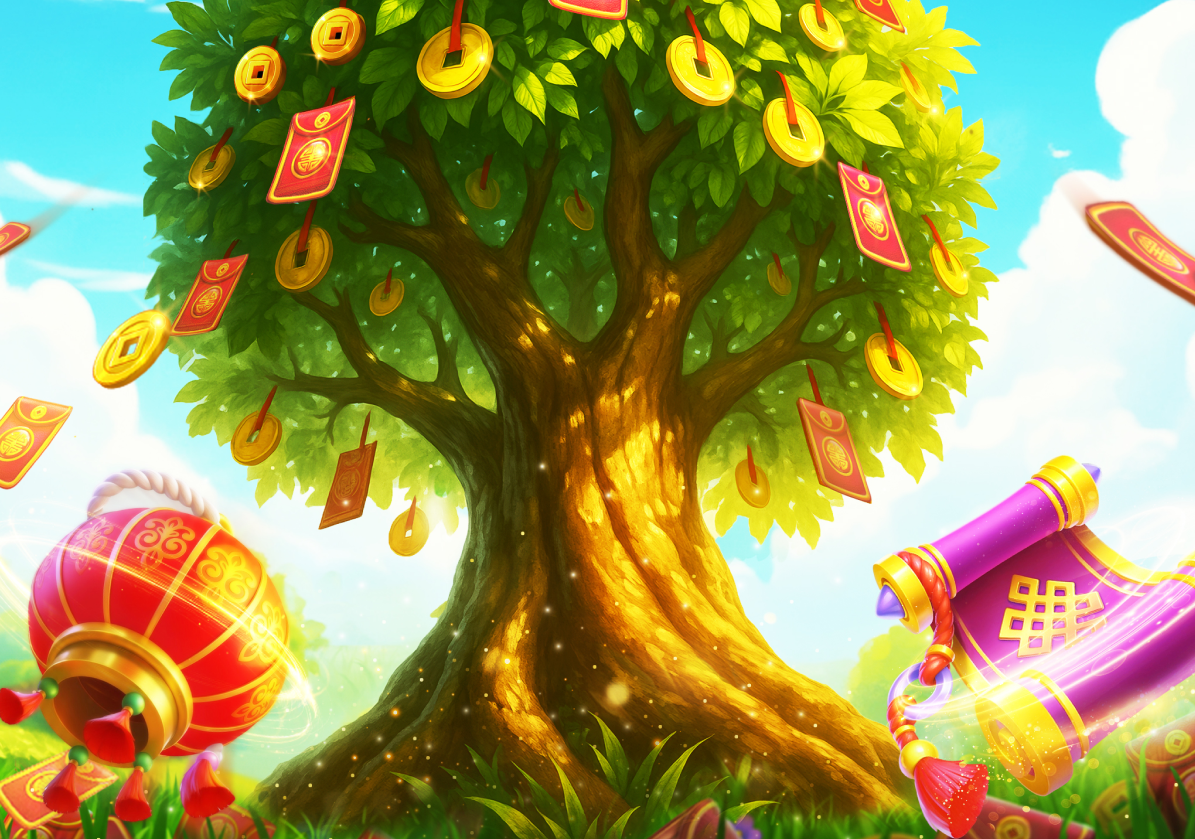 Lucky Fortune Tree