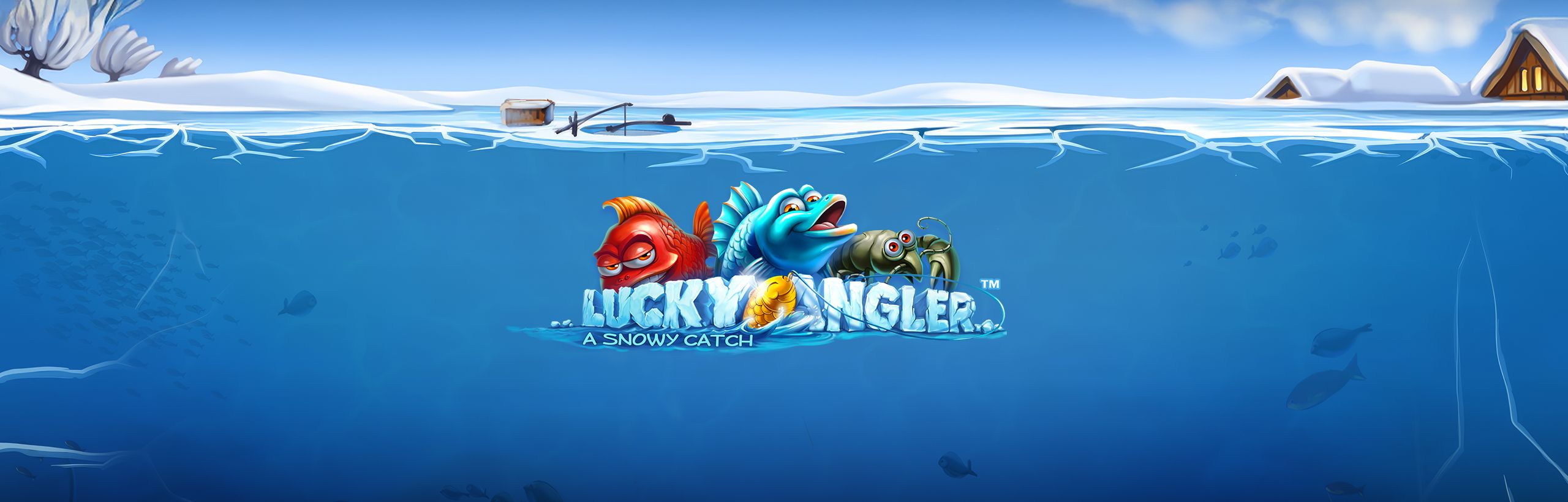 Lucky Angler: A Snowy Catch