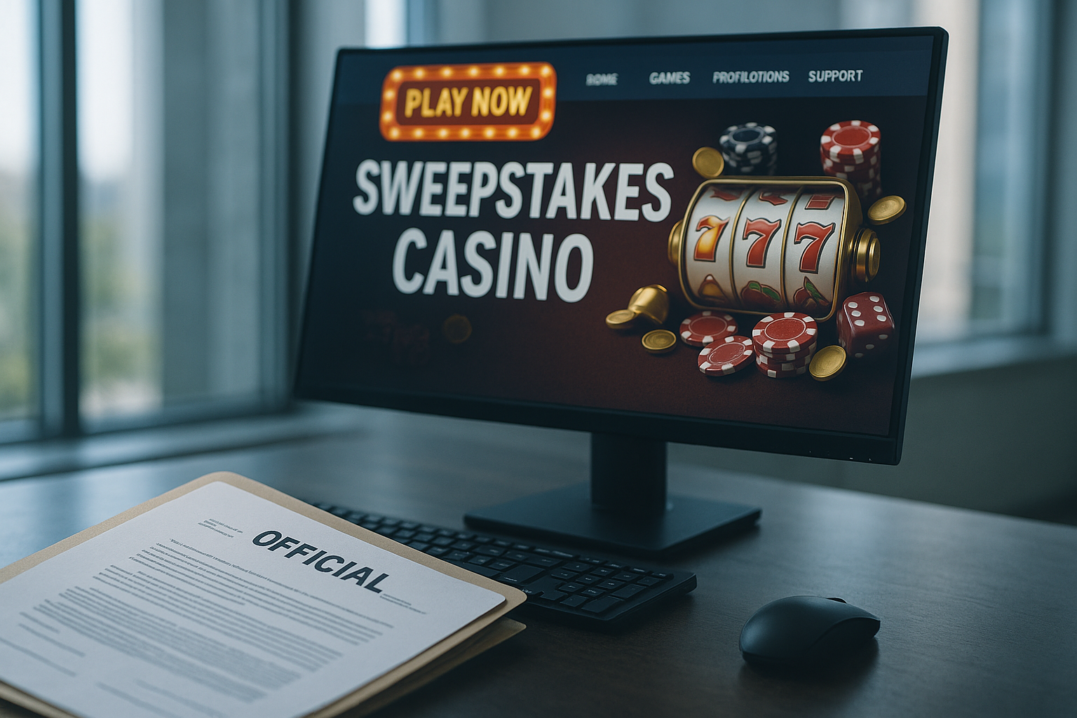 Florida AG Demands Big Tech Clarify Sweepstakes Casino Ad Policies